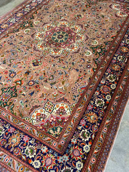 Fine Hand-Knotted Persian Birjand Mood Carpet