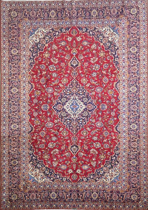 Fine Hand-knotted Persian Kashan Carpet