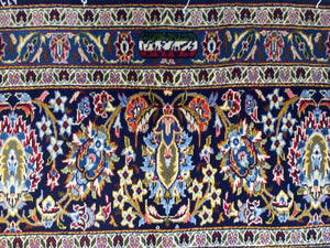 Superfine Hand-Knotted Persian Kashan Carpet