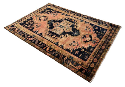 Hand-Knotted Tribal Persian Luri Rug