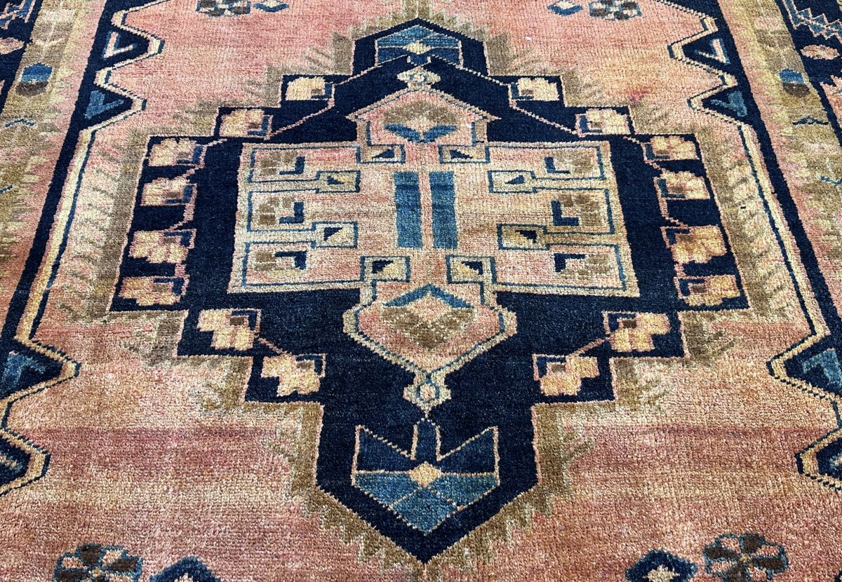 Hand-Knotted Tribal Persian Luri Rug