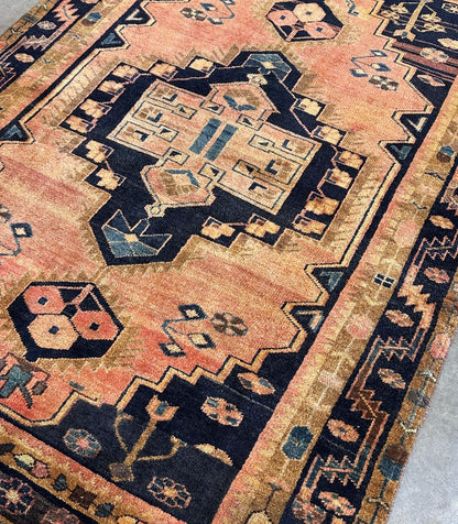 Hand-Knotted Tribal Persian Luri Rug