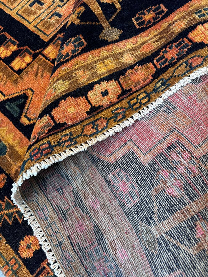 Hand-Knotted Tribal Persian Luri Rug
