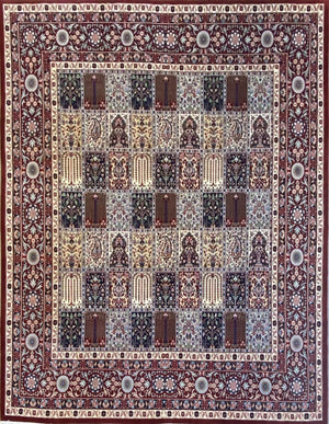 Fine Hand-Knotted Persian Birjand Mood Carpet