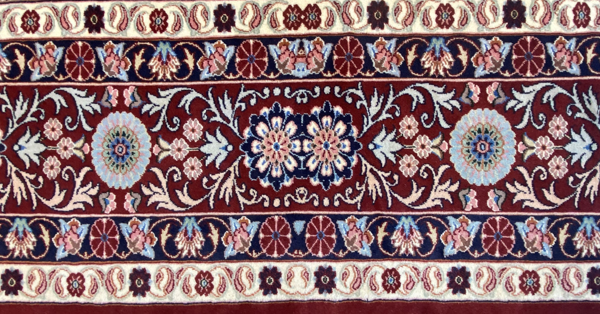 Fine Hand-Knotted Persian Birjand Mood Carpet