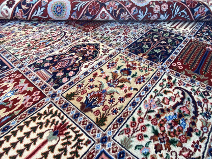 Fine Hand-Knotted Persian Birjand Mood Carpet