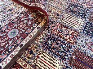 Fine Hand-Knotted Persian Birjand Mood Carpet