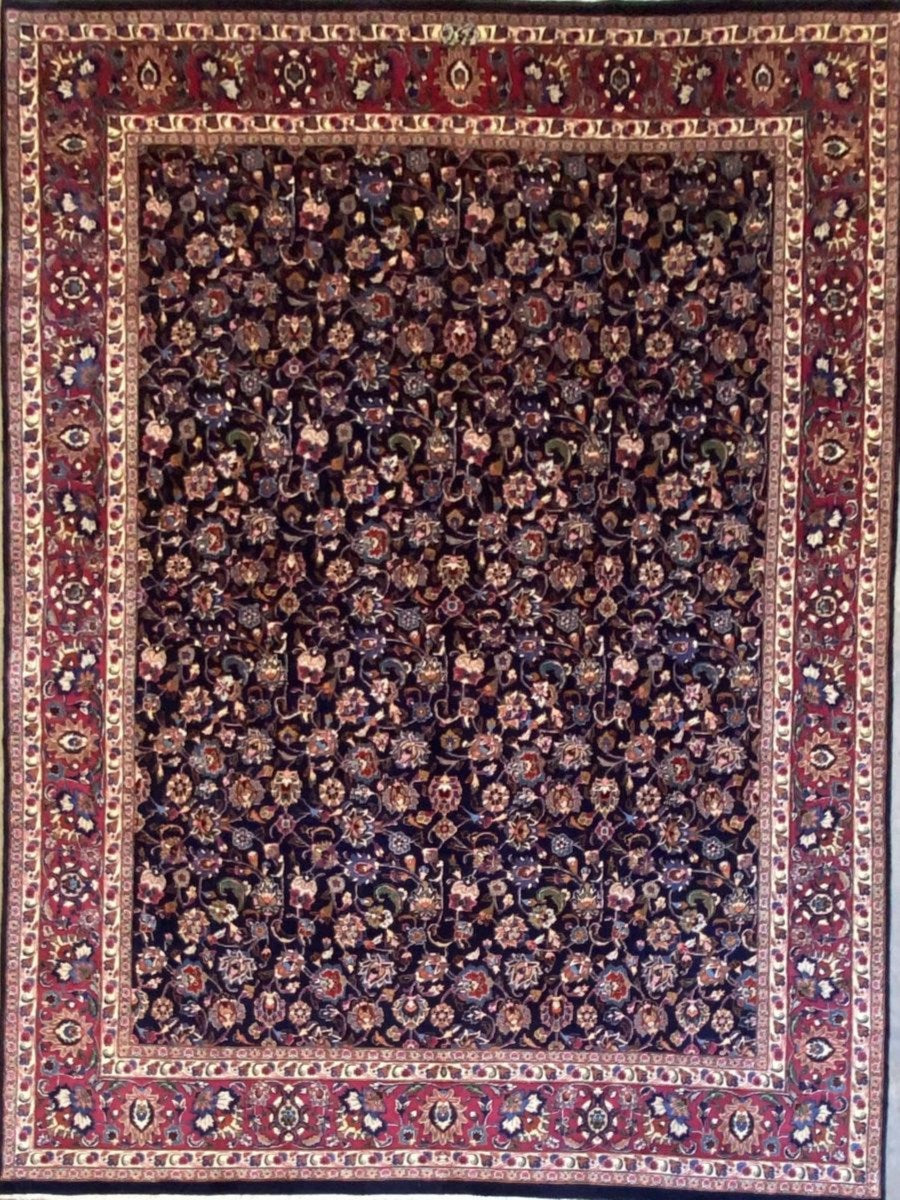 Fine Hand-Knotted Persian Khorasan Carpet