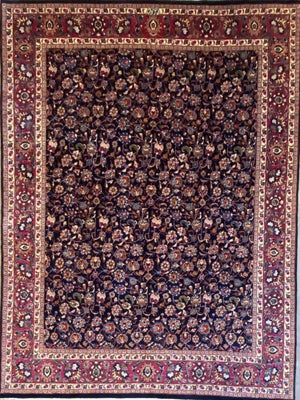 Fine Hand-Knotted Persian Khorasan Carpet