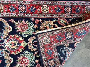 Handmade Persian Varamin Runner