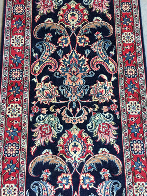 Handmade Persian Varamin Runner