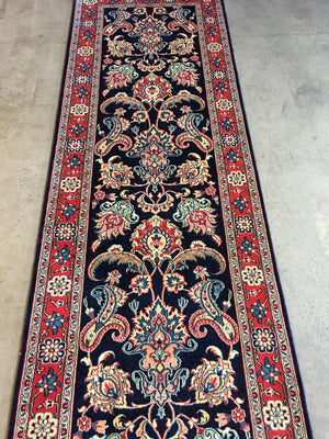 Handmade Persian Varamin Runner