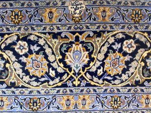 Fine Hand-Knotted Royal Persian Kashan Carpet