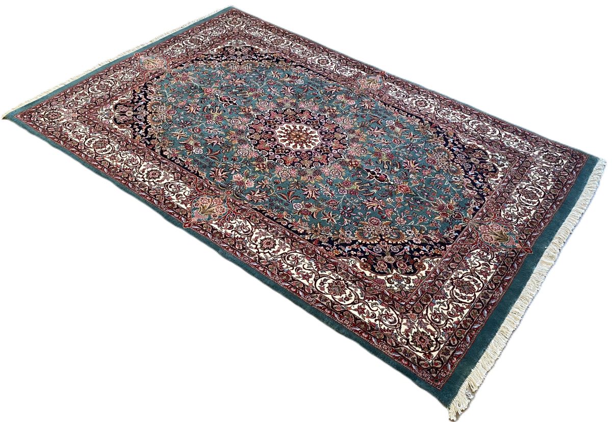 Superfine Hand-Knotted Persian Bidjar Boukan Carpet