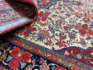 Superfine Hand-Knotted Persian Bidjar Rug