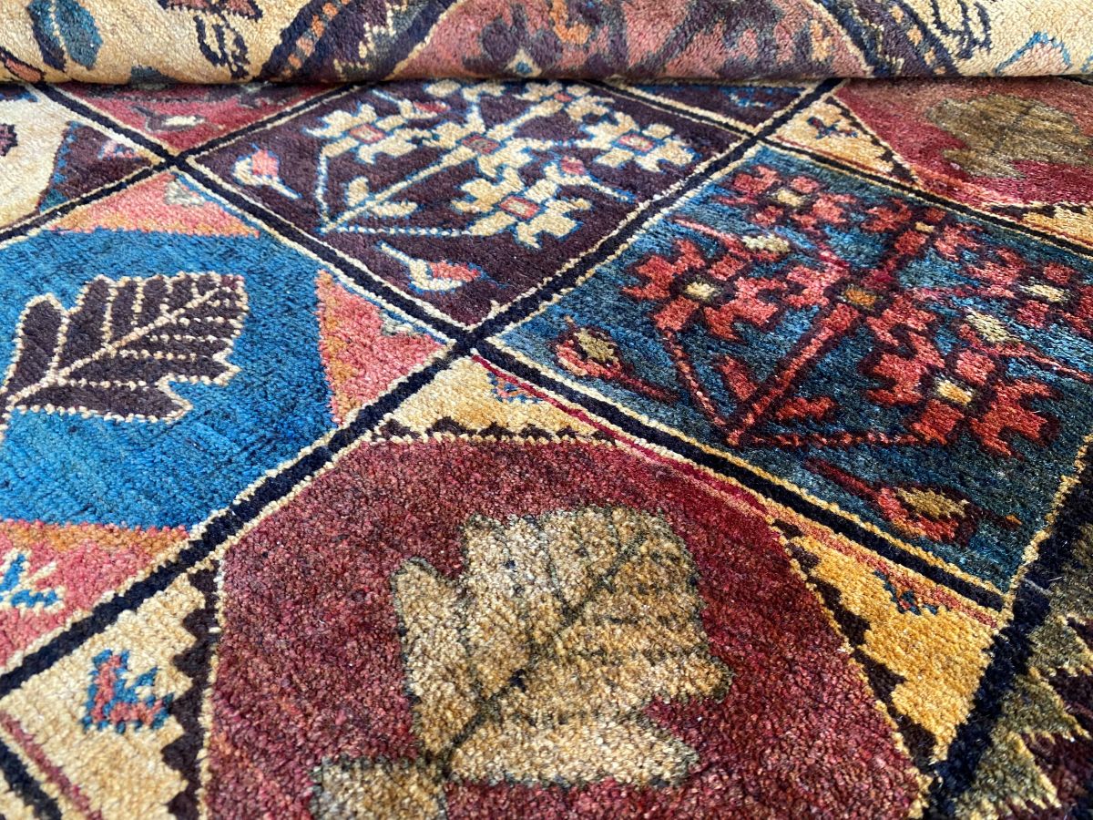 Hand-Knotted Tribal Persian Luri Rug
