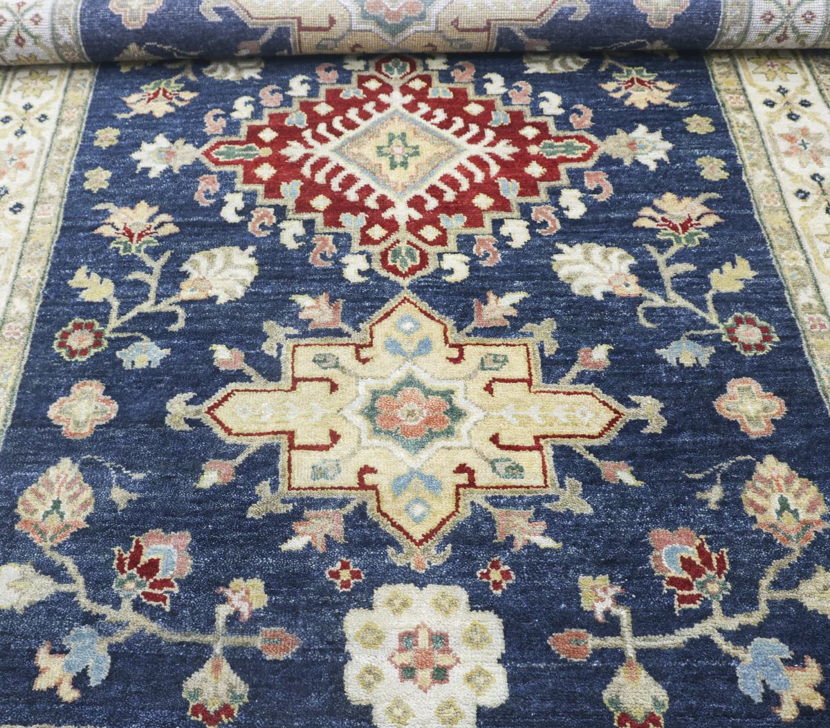 Hand-Knotted Antique Kazak Collection