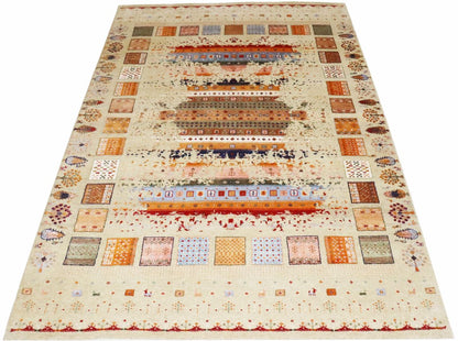 Rare Hand-Woven Loribaft Gabbeh Rug