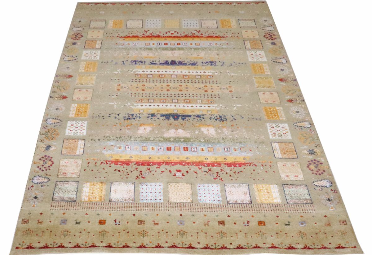 Rare Hand-Woven Loribaft Gabbeh Rug