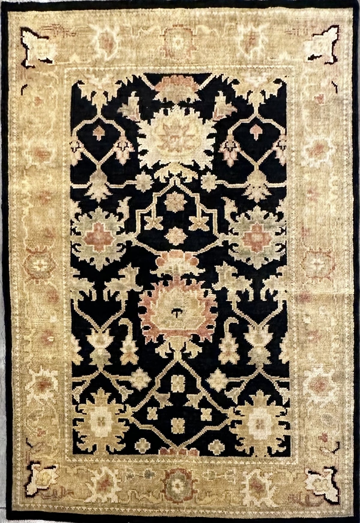 Hand-Knotted Ushak Sultanabad Collection