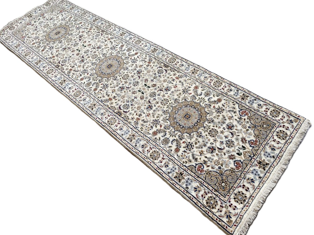 Traditional Hand-Woven Persian Naien Runner