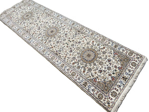 Traditional Handmade Persian Naien Runner