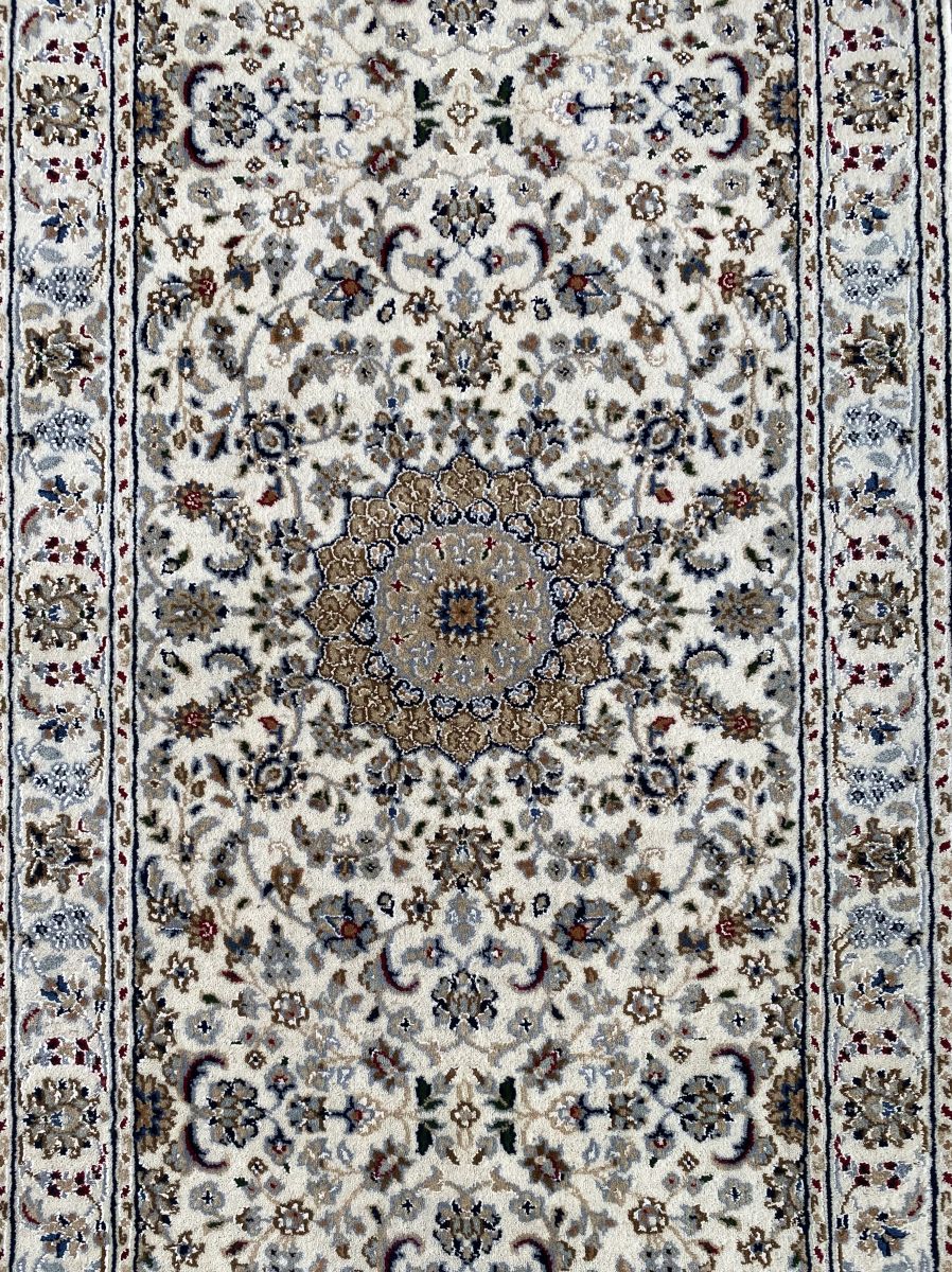 Traditional Hand-Woven Persian Naien Runner