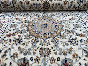 Traditional Handmade Persian Naien Runner