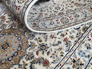 Traditional Handmade Persian Naien Runner