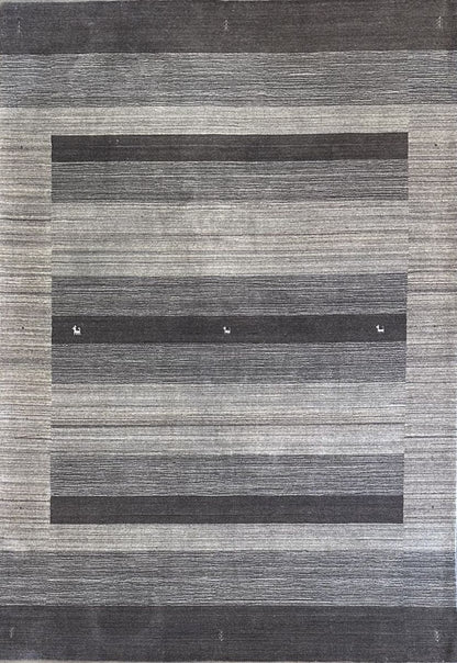 Hand-Woven Loribaft Gabbeh Rug