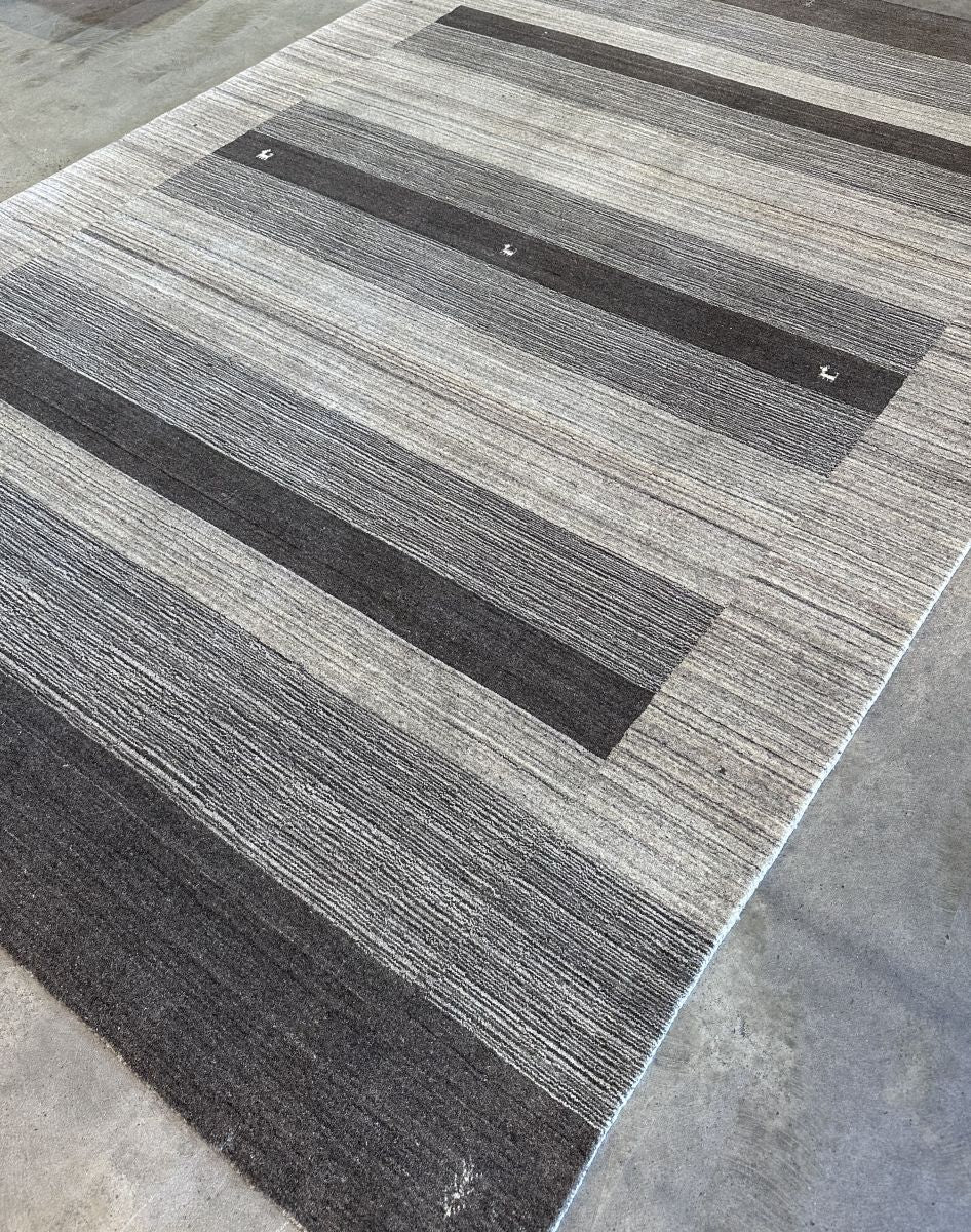 Hand-Woven Loribaft Gabbeh Rug