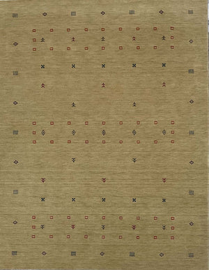 Hand-Woven Loribaft Gabbeh Rug