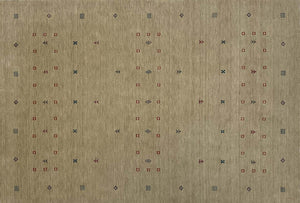 Hand-Woven Loribaft Gabbeh Rug