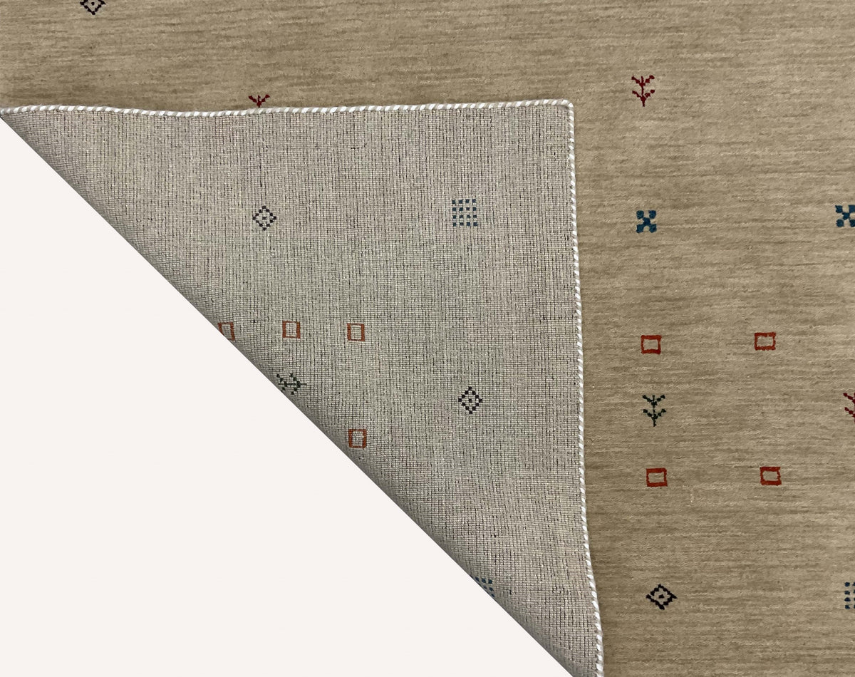 Hand-Woven Loribaft Gabbeh Rug