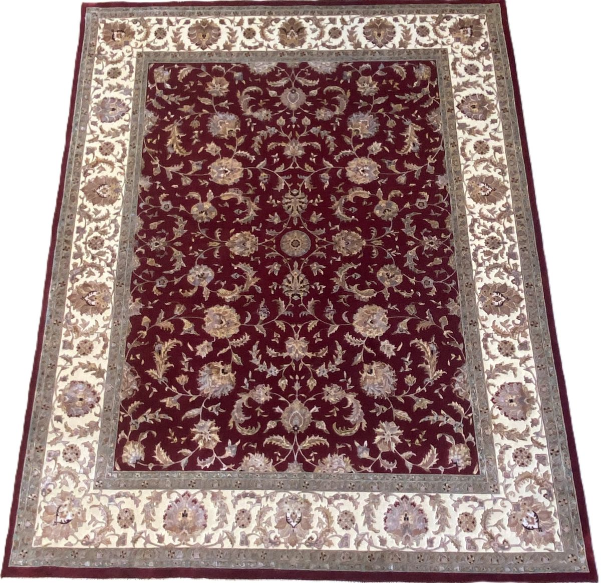Traditional Handmade Tabriz Design Carpet
