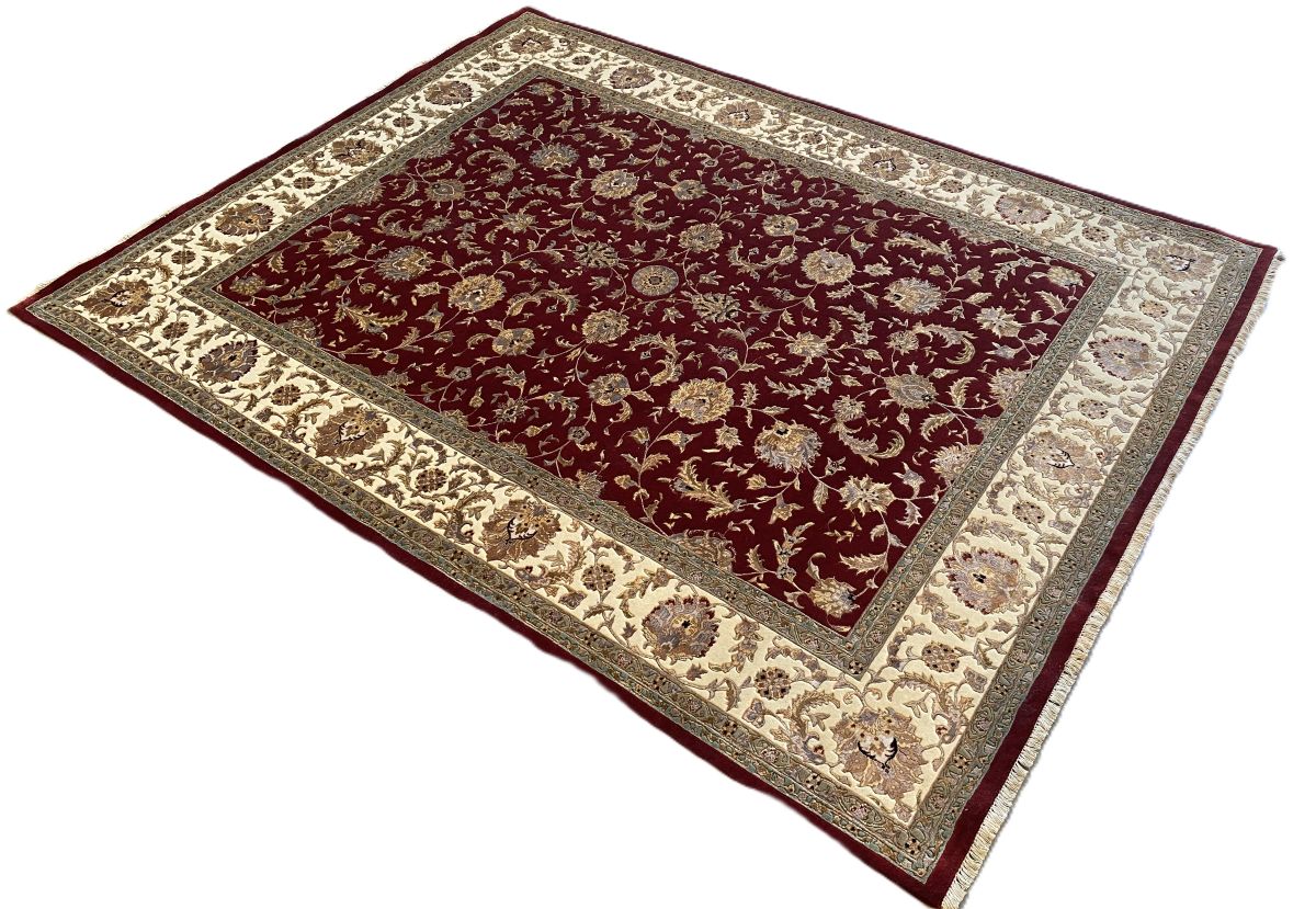 Traditional Handmade Tabriz Design Carpet