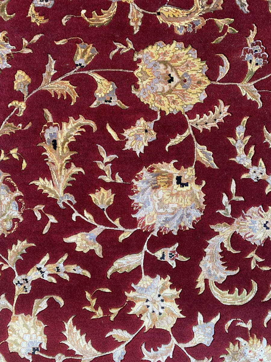 Traditional Handmade Tabriz Design Carpet