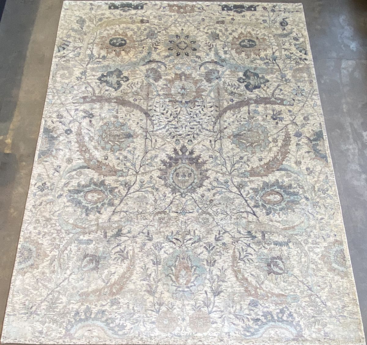 Contemporary Transitional Kerman Carpet