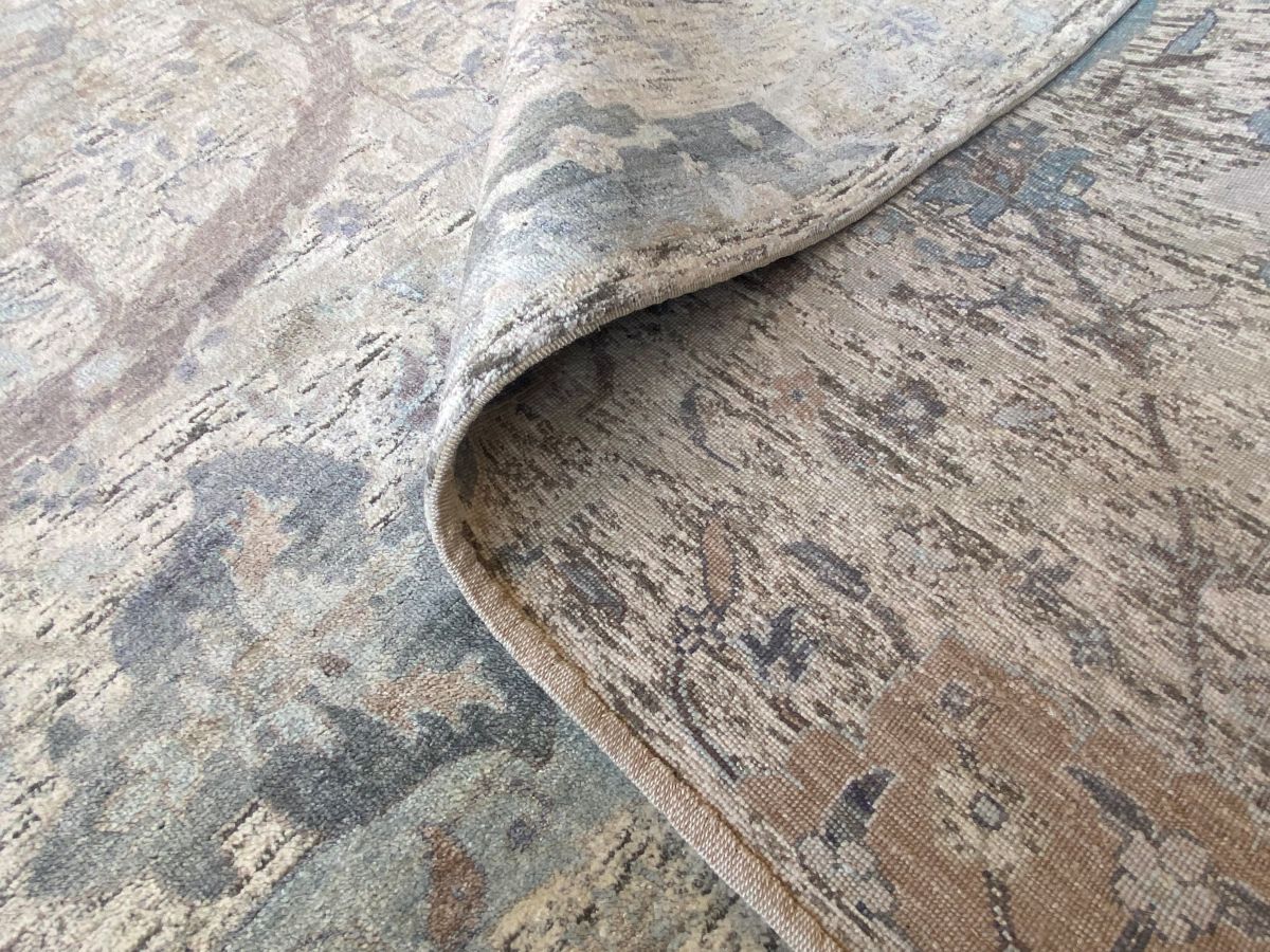 Contemporary Transitional Kerman Carpet