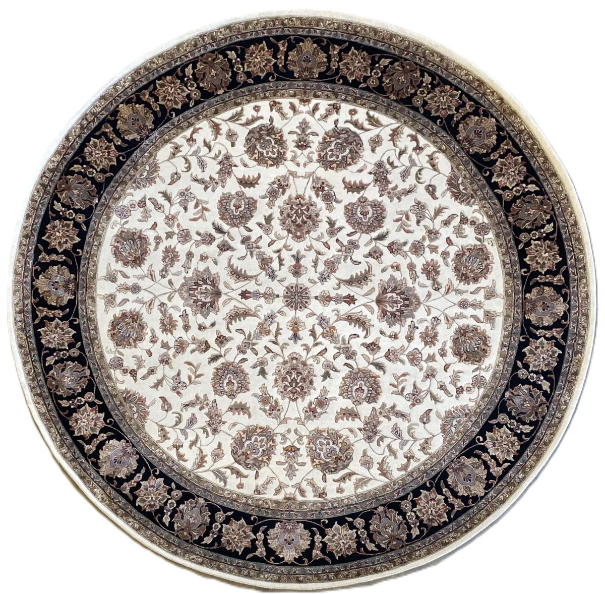 Fine Hand-Woven Persian Tabriz Design Carpet