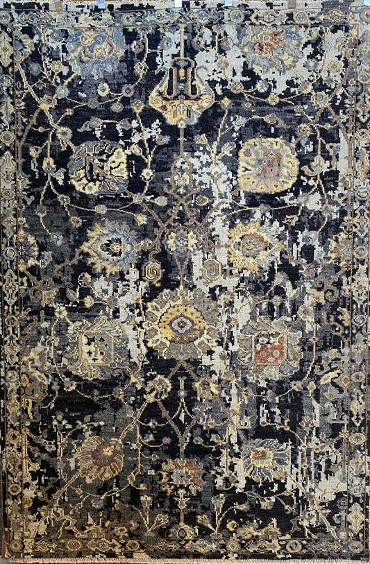 Hand-Woven Modern Transitional Ushak Collection