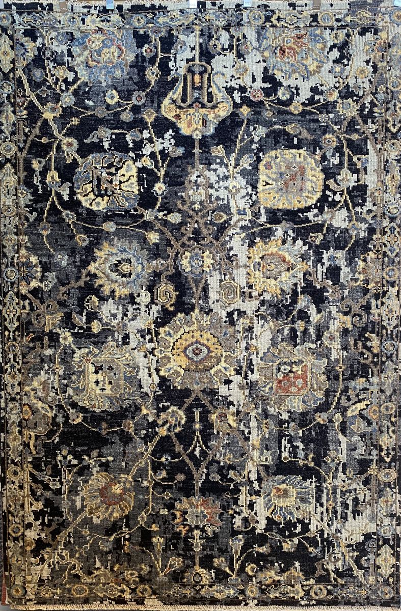 Hand-Woven Modern Transitional Ushak Collection