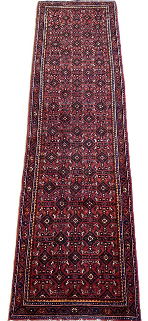 Handmade Persian Hossainabad Runner