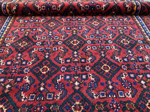 Handmade Persian Hossainabad Runner