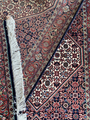 Fine Hand-Knotted Persian Bidjar Boukan Runner