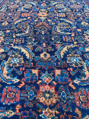 Circa 1970s Tribal Persian Bidjar Rug