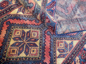 Handmade Tribal Persian Zagheh Runner