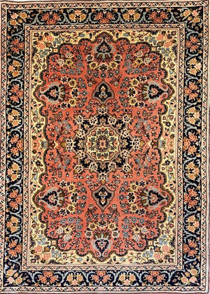 Fine Hand-Knotted Persian Bidjar Carpet