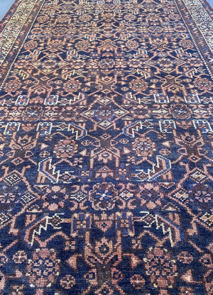 Handmade Persian Hossainabad Runner