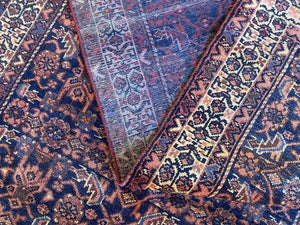 Handmade Persian Hossainabad Runner